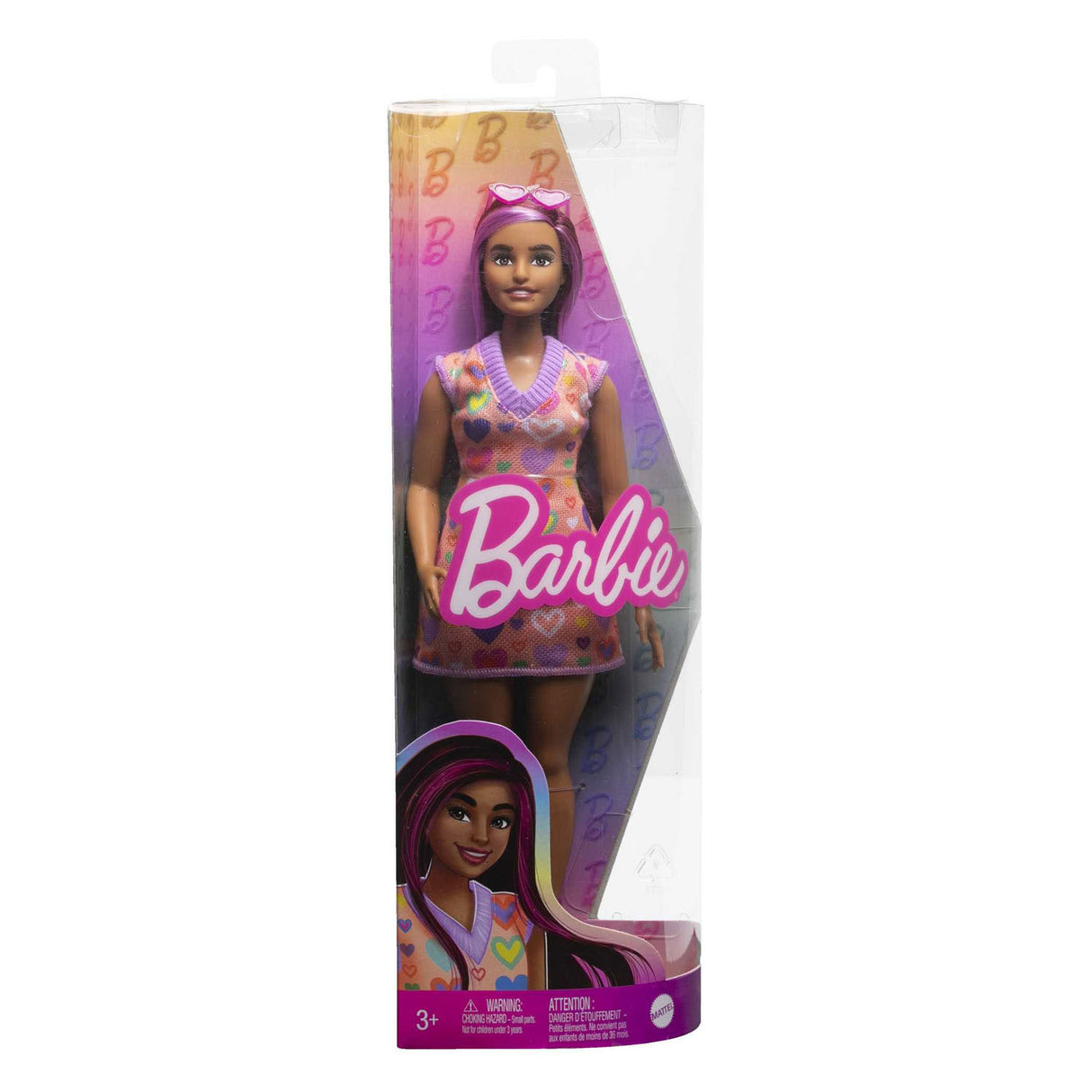 Mattel fashionista pop coeurs de bonbons