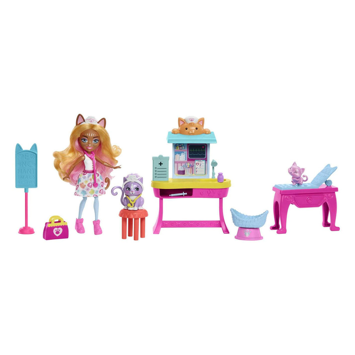 Mattel Enchantimals City Tails Doktor's Practice Speeltet