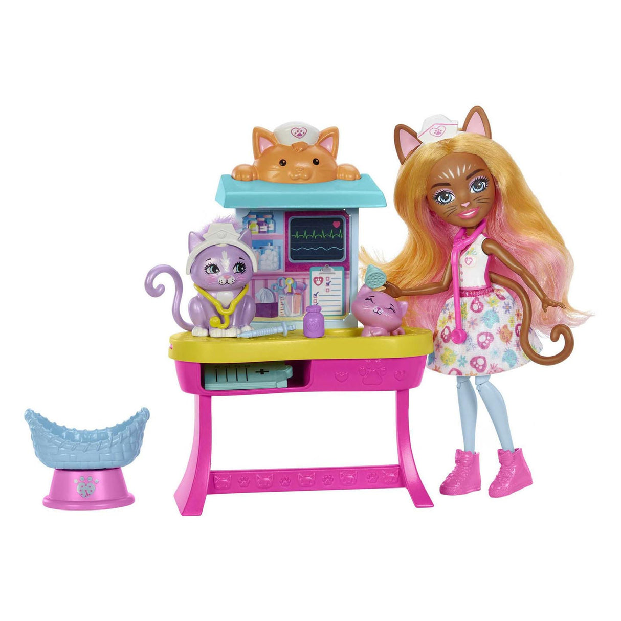 Mattel Enchantimals City Tails Doktor's Practice Speeltet