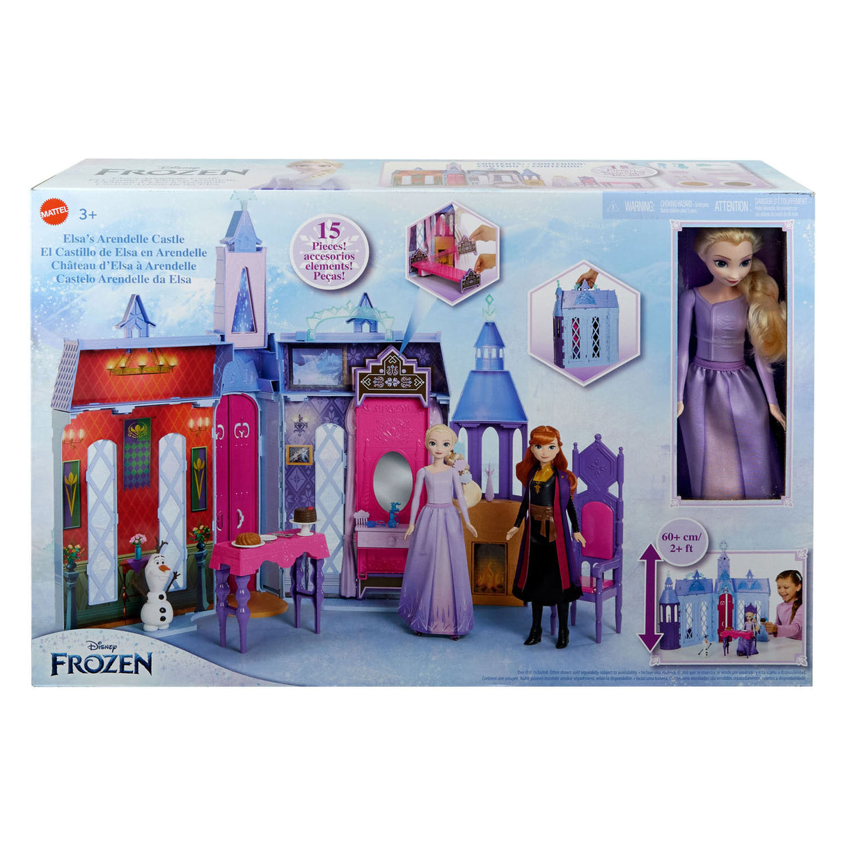 Castle Poppenhuis di Mattel Frozen Elsa