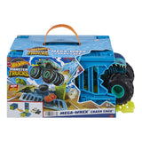 Hot Wheels Monsters Trucks Mega-Wrex Crash Cage 1:24 Play Set