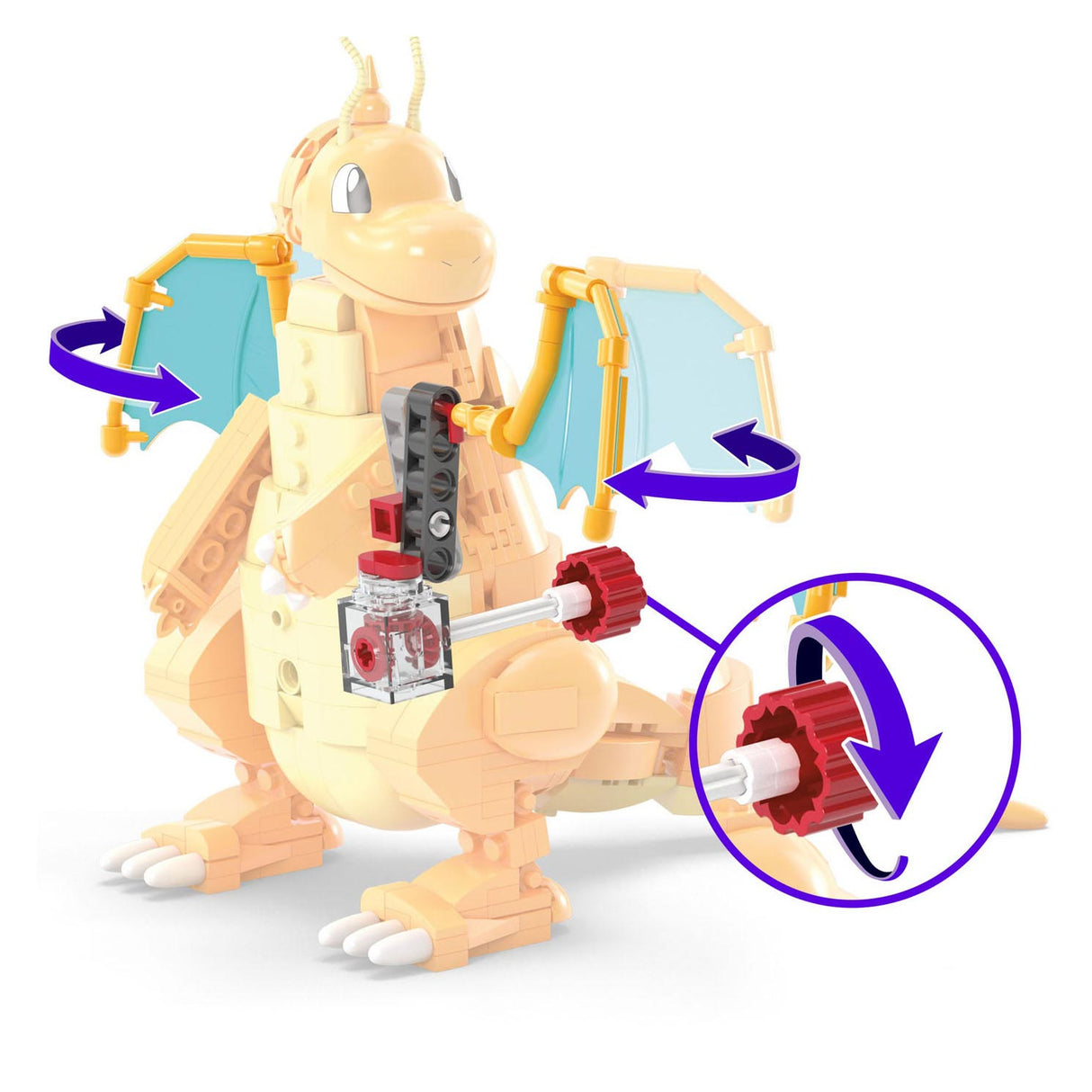 Mattel Mega Construx Building Set Dragonite