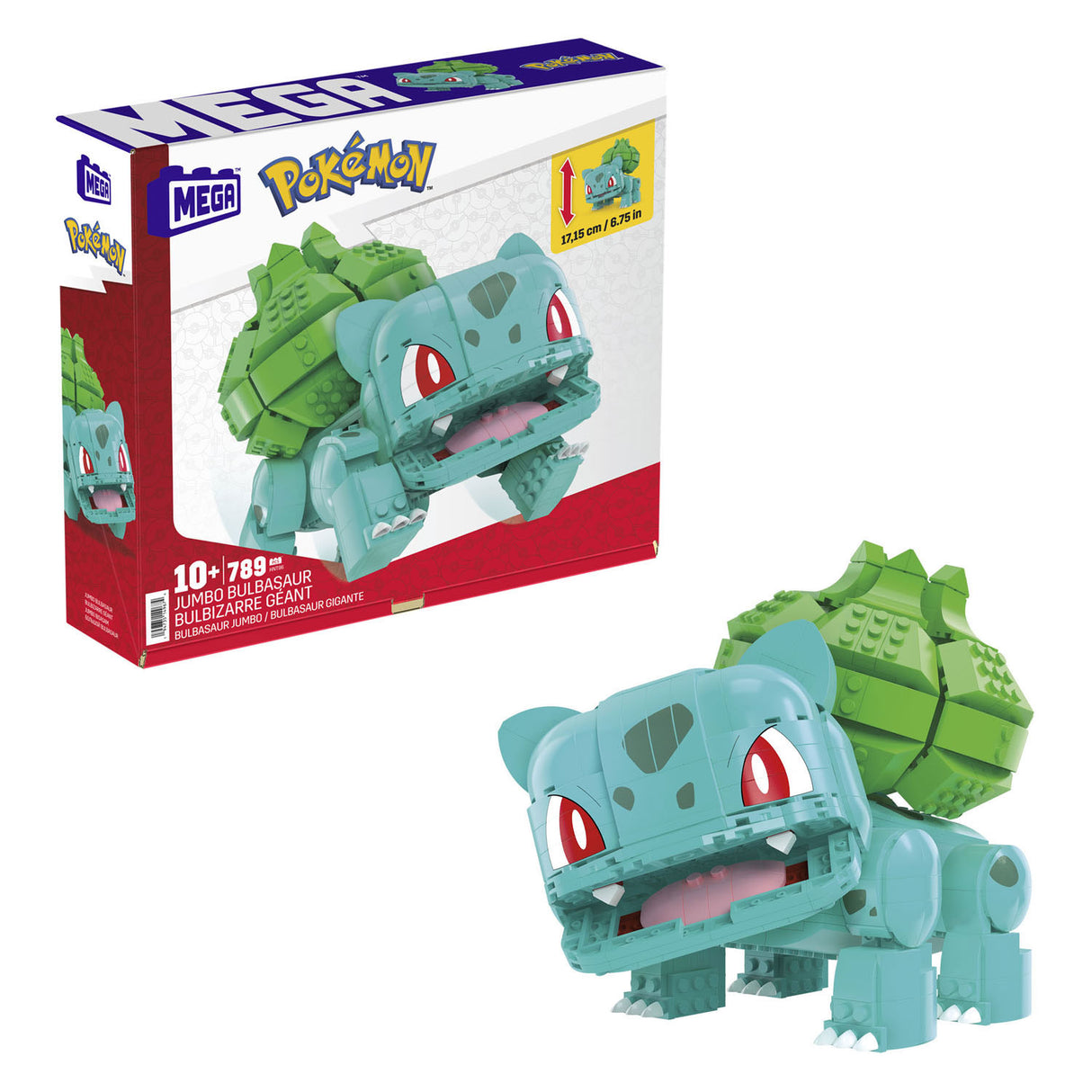 Mattel Mega Constux Bouwset Bulbasaur