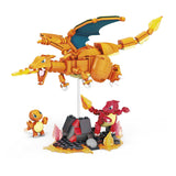 Mattel Mega Consutux Pokémon Bouwset Charmander Evolution