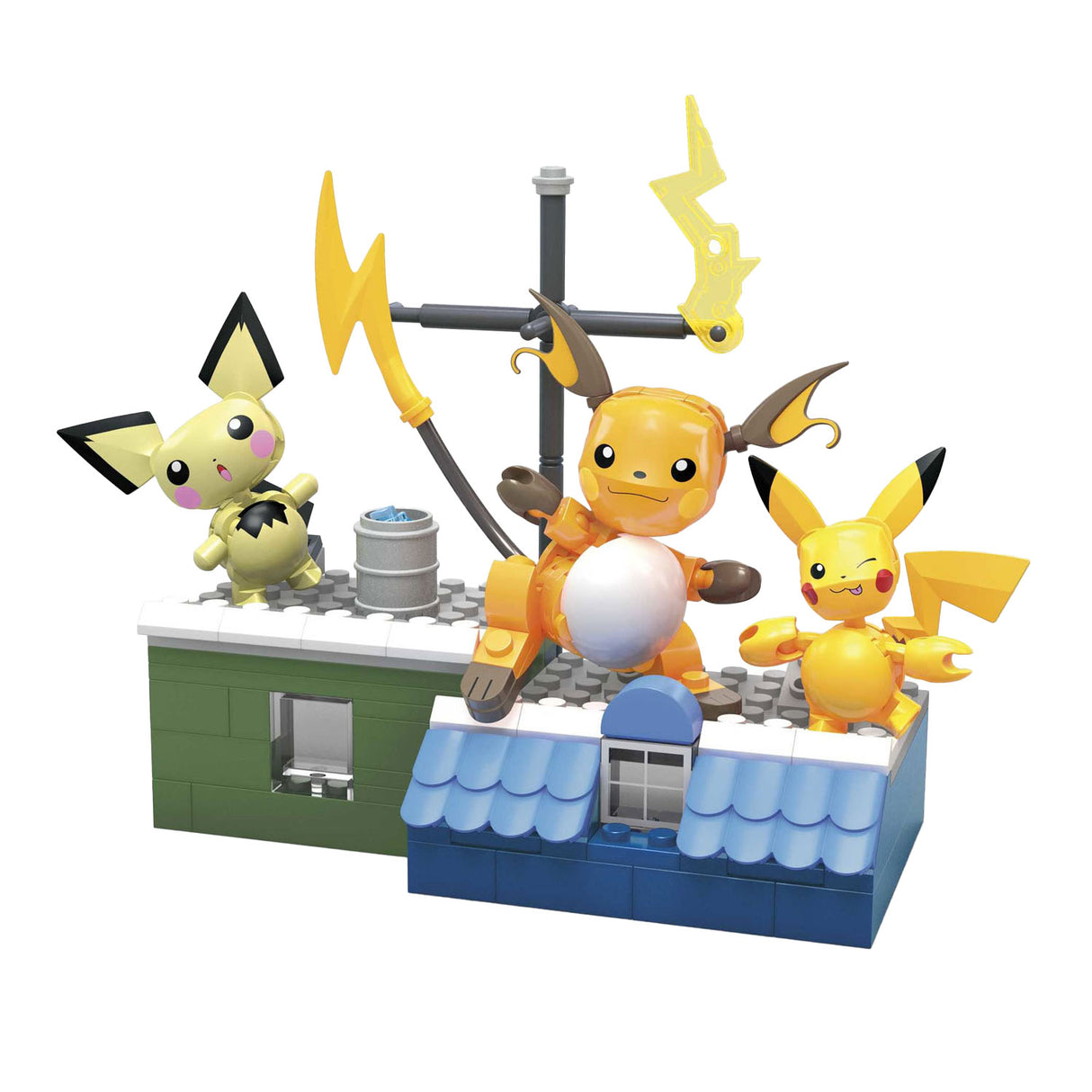 Mattel Mega Constux Bouwset Pikachu Evolution