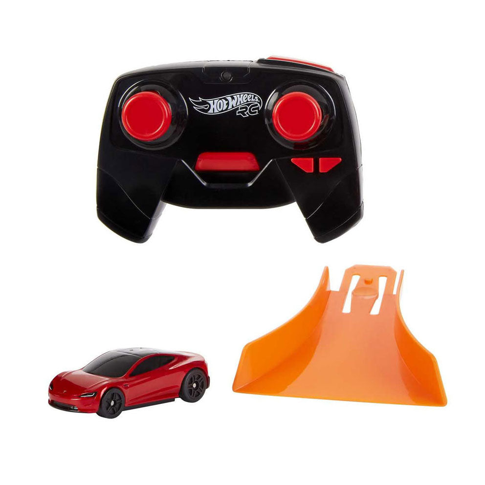 Hot Wheels RC Tesla Roadster Steerable car