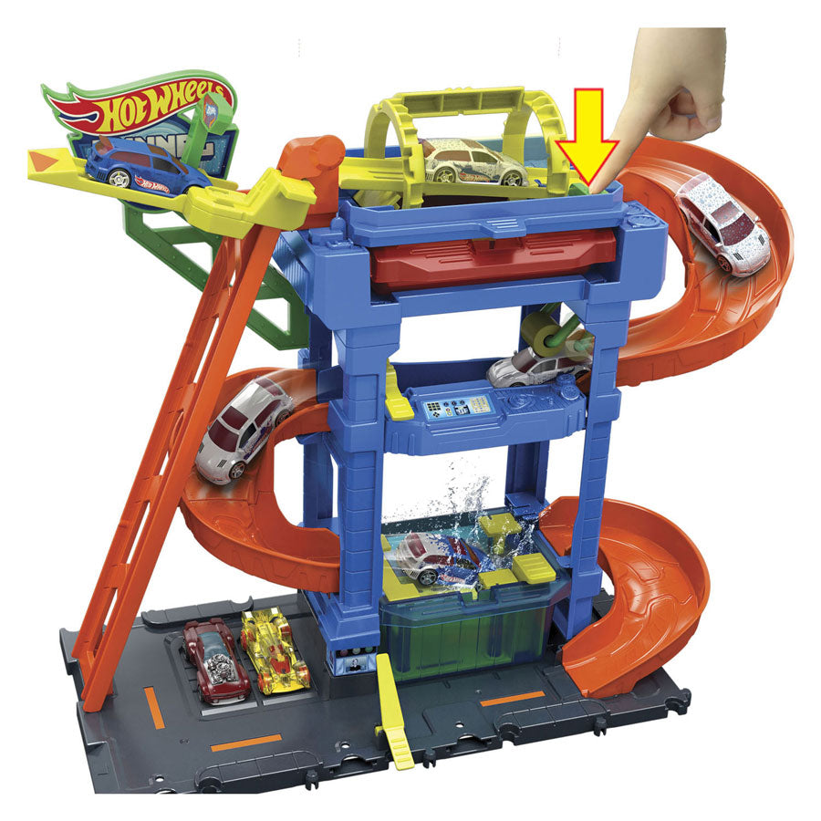 Mattel Hot Wheels City Twist Twist Car Wash