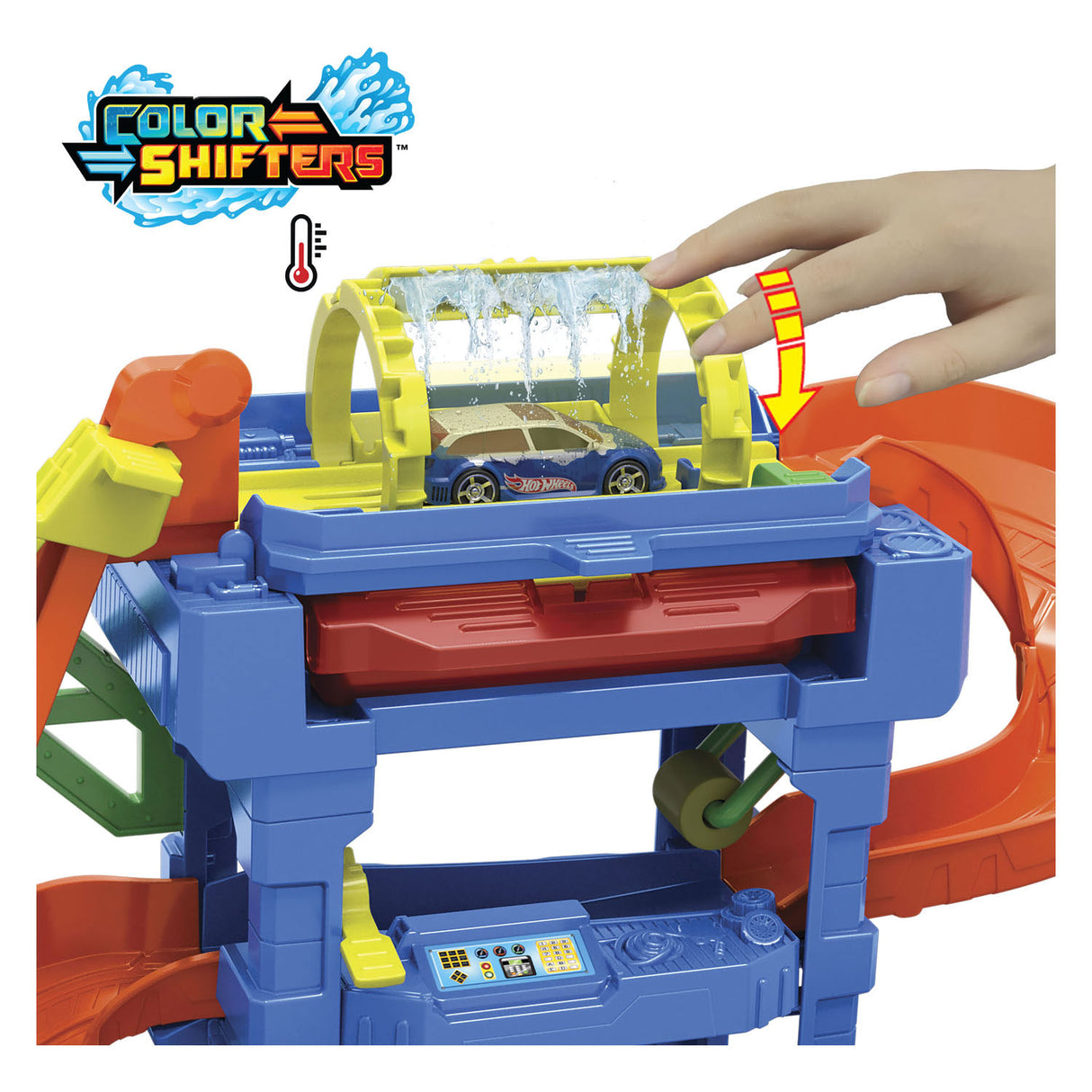 Mattel Hot Wheels City Twist Twist Car Wash