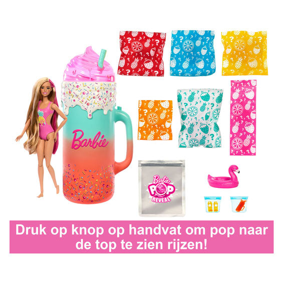 Mattel Barbie Fashion Pop enthüllen Aufstieg und Überraschungsgeschenkset