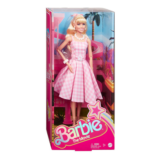 Mattel Barbie filmen Pink Gingham Dress Fashion Pop
