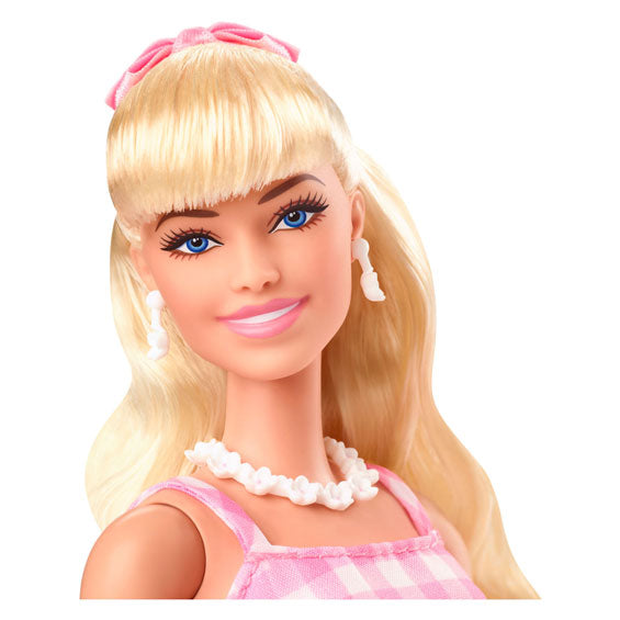 Mattel Barbie der Film Pink Gingham Dress Fashion Pop