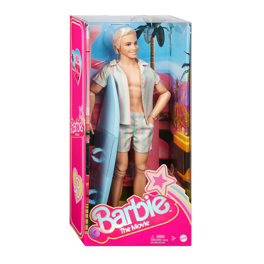 Mattel Movie Ken Striped Fashion Doll