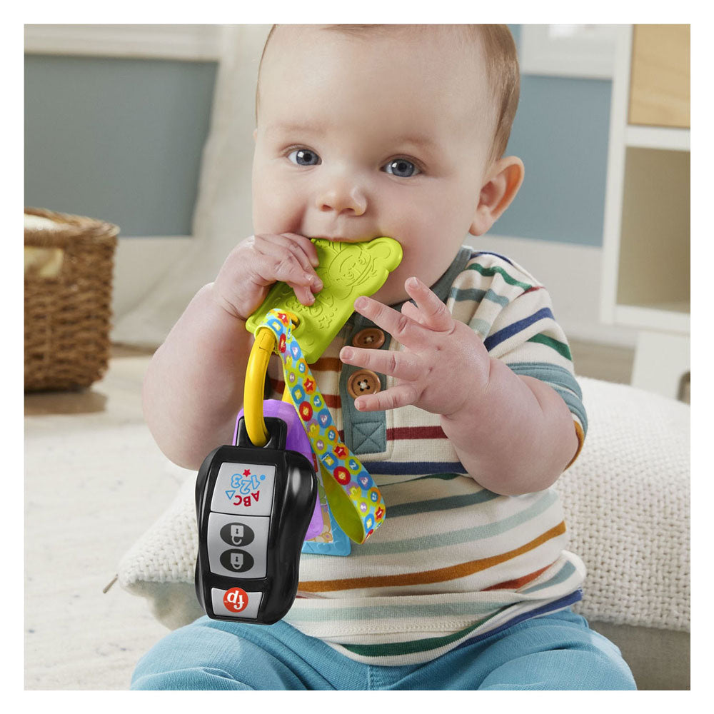 Fisher Price Learning Pleasure Playing and on the Your Way Activity Keys