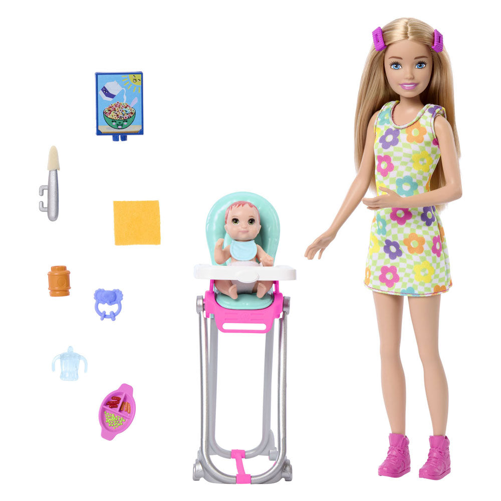 Mattel Barbie Skipper Baby-sitter Speelset