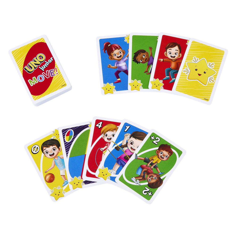 Mattel uno junior move! kaartspel