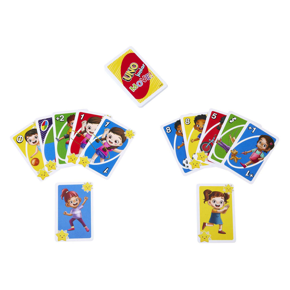 Mattel uno junior move! kaartspel