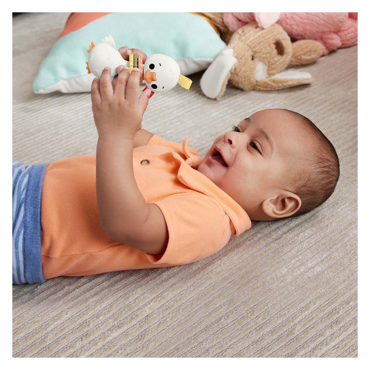 Fisher price bijt rammelaar eend