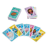 Mattel uno junior dreamworks gabbys dollhouse kaartspel