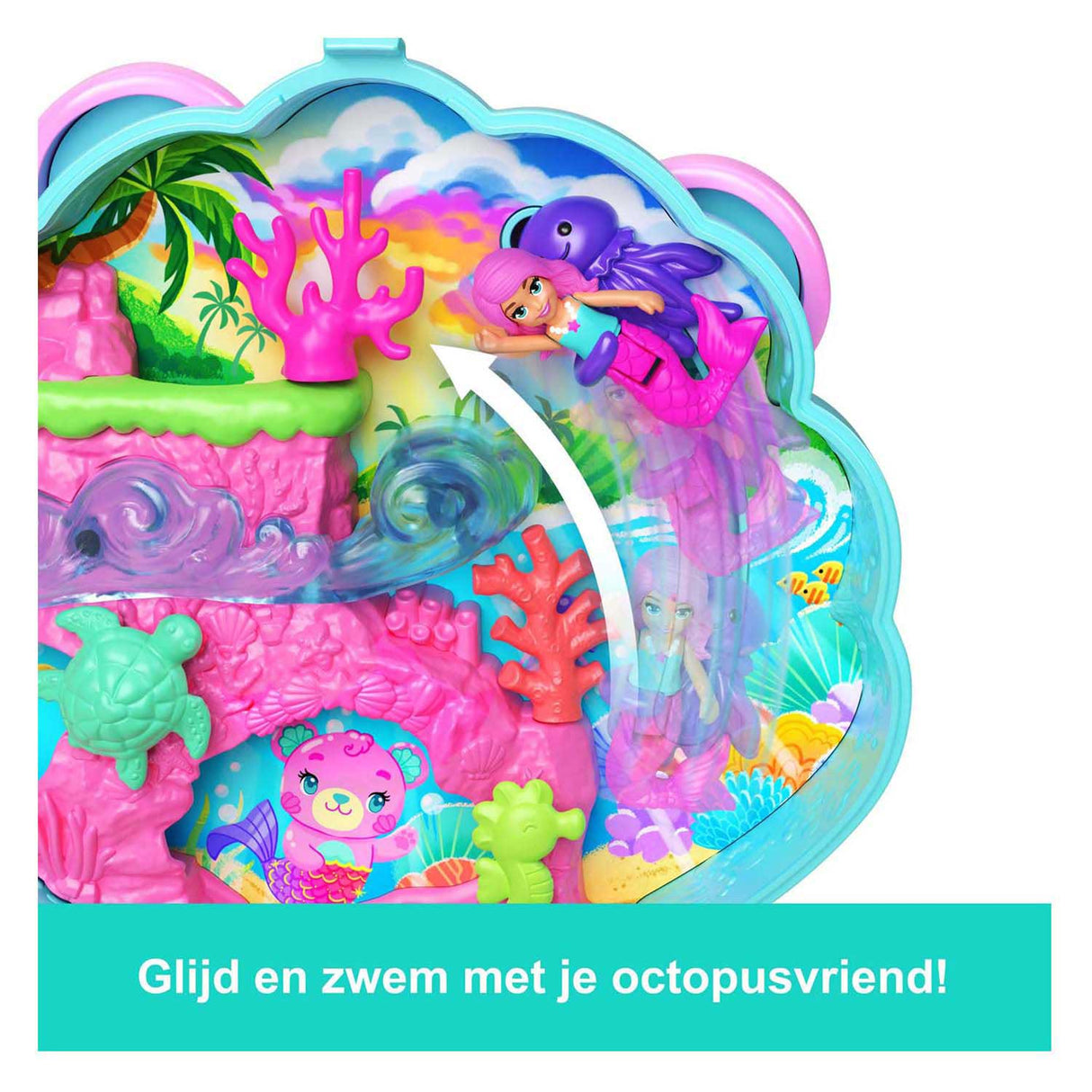 Mattel polly pocket glittereiland