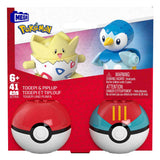 Pokemon méga pack de 2 piplup et togepi