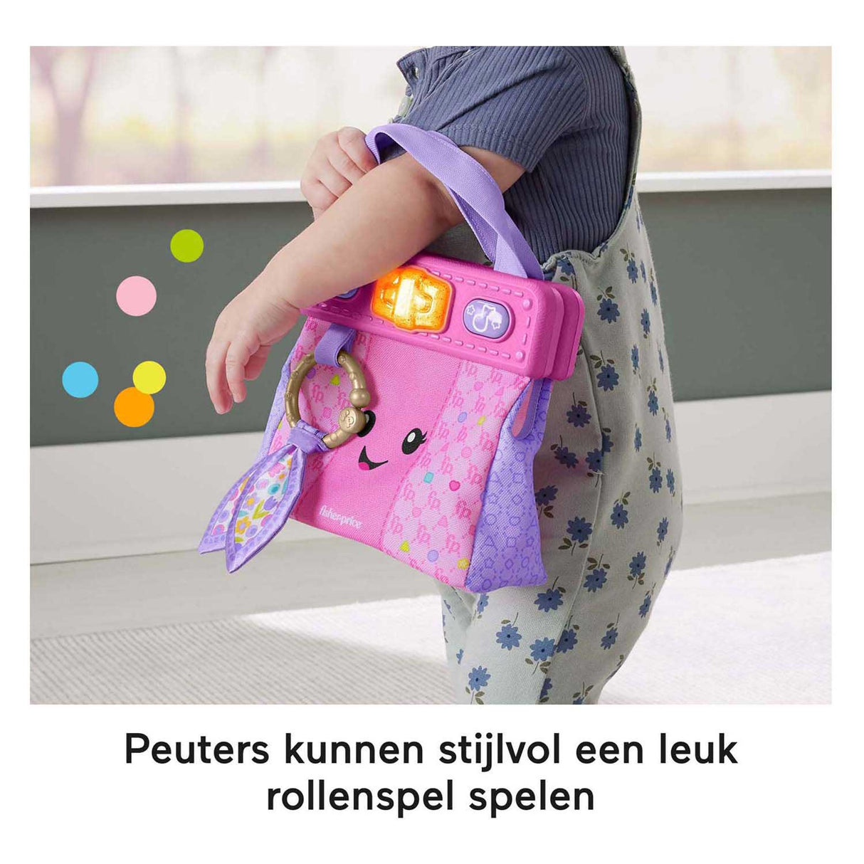 Fisher Price leather handbag