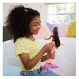 Mattel barbie fantasy garden flower mermaid brunette