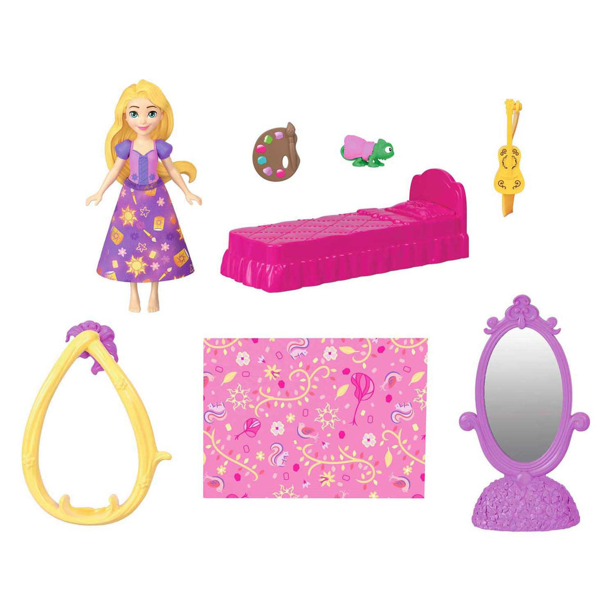 Mattel Disney Prinzessin Rapunzel Stacking Schlass