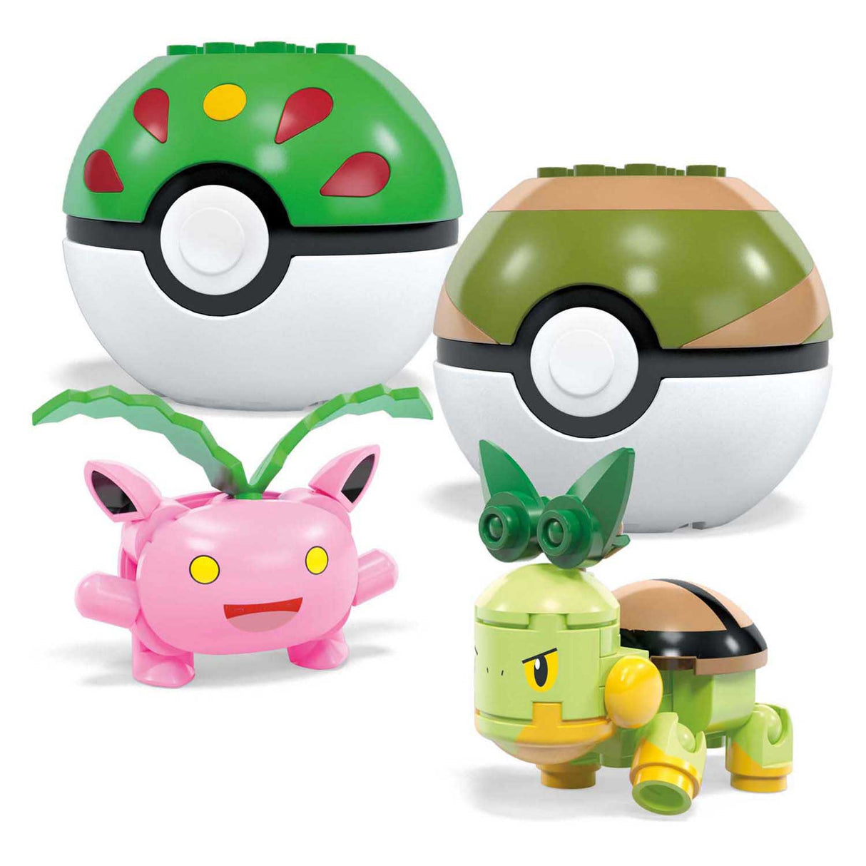 Mega bloks pokemon mega grass type trainer team