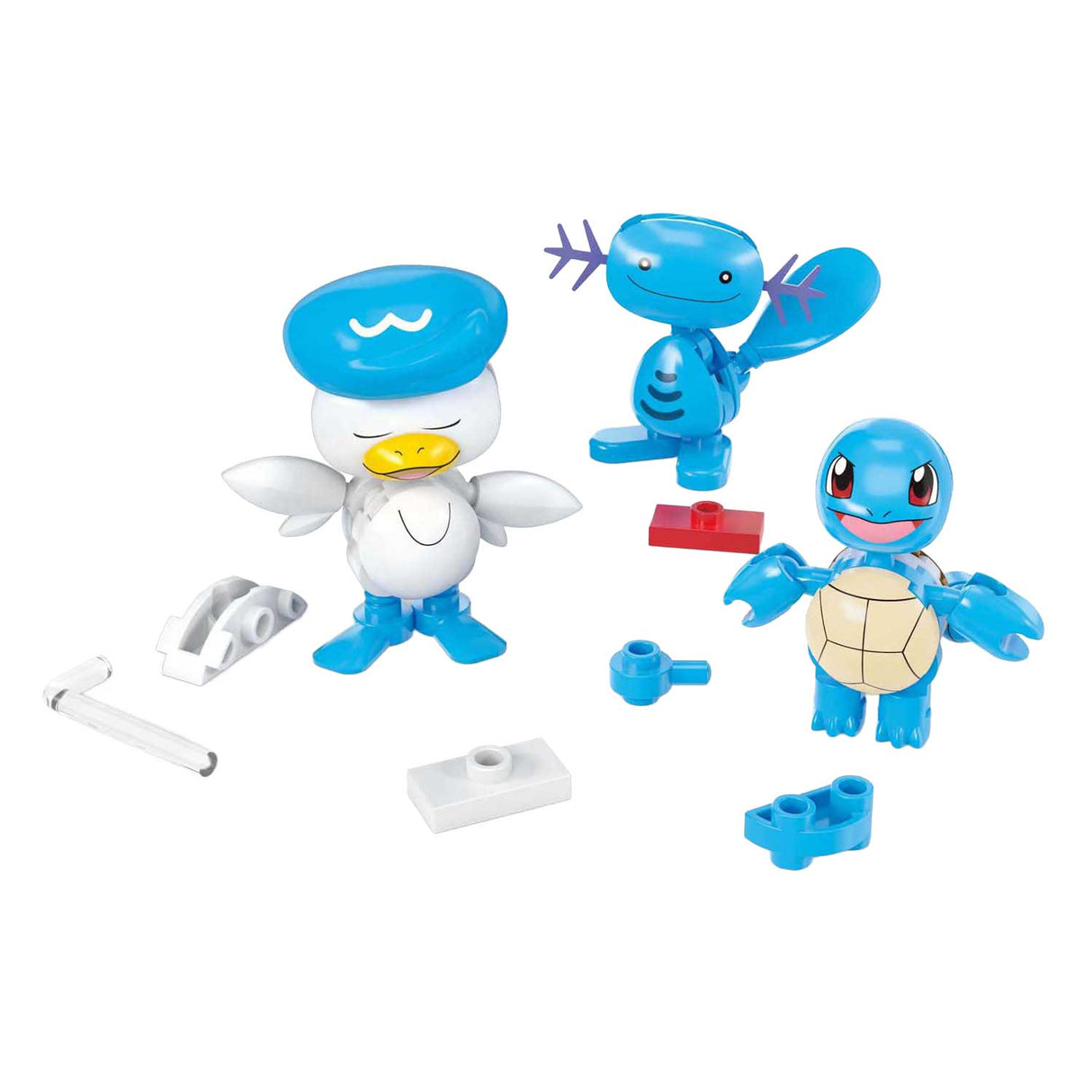 Mega Bloks Mega Construct Pokémon -rakennussetti - Magikarp, Shellder ja Quaxly
