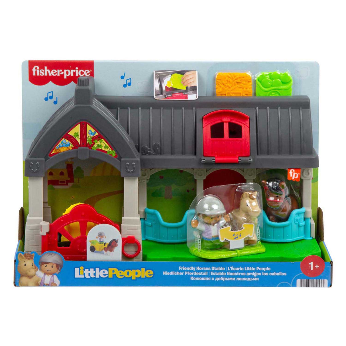 Set da gioco stabile Fisher Price Little People