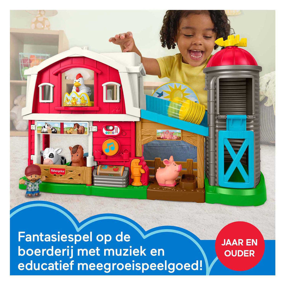 Mattel fisher price little people dierenverzorginsboerderij