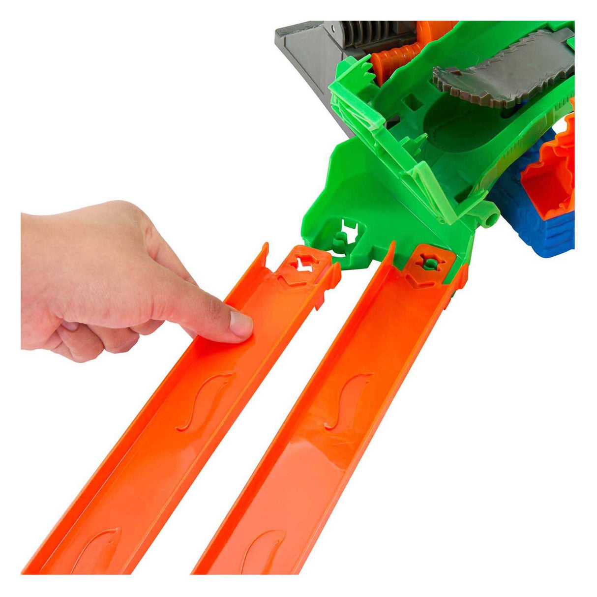 Hot wheels monster trucks haaien tegen dinos lanceerset