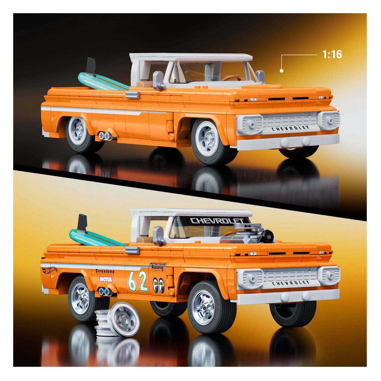 Hot wheels elite series chevy 1:32