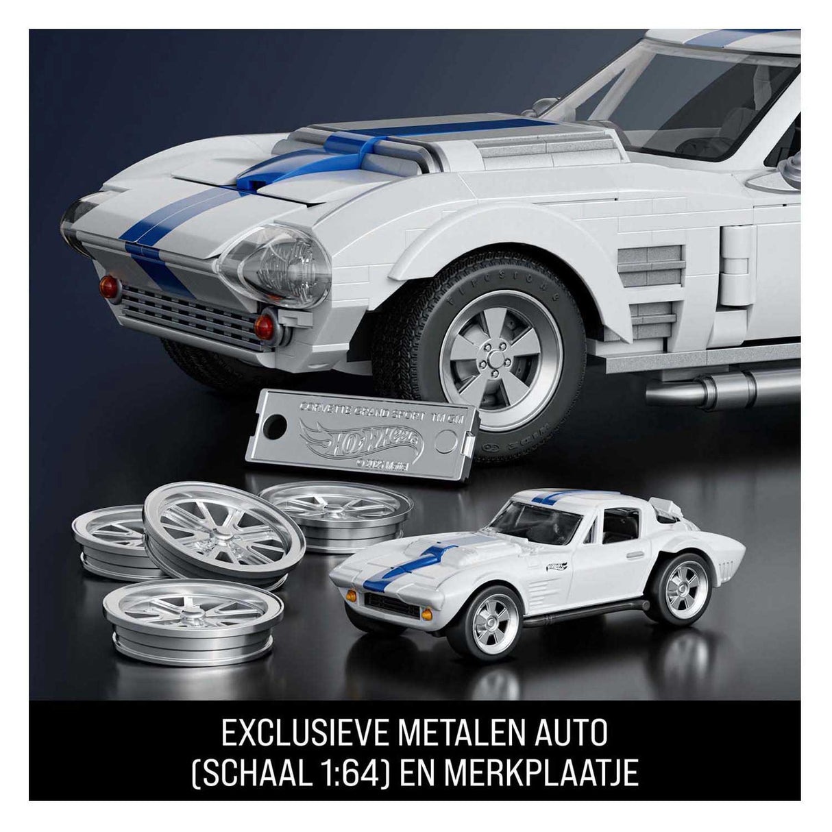 Mattel hot wheels elite series corvette 1:32