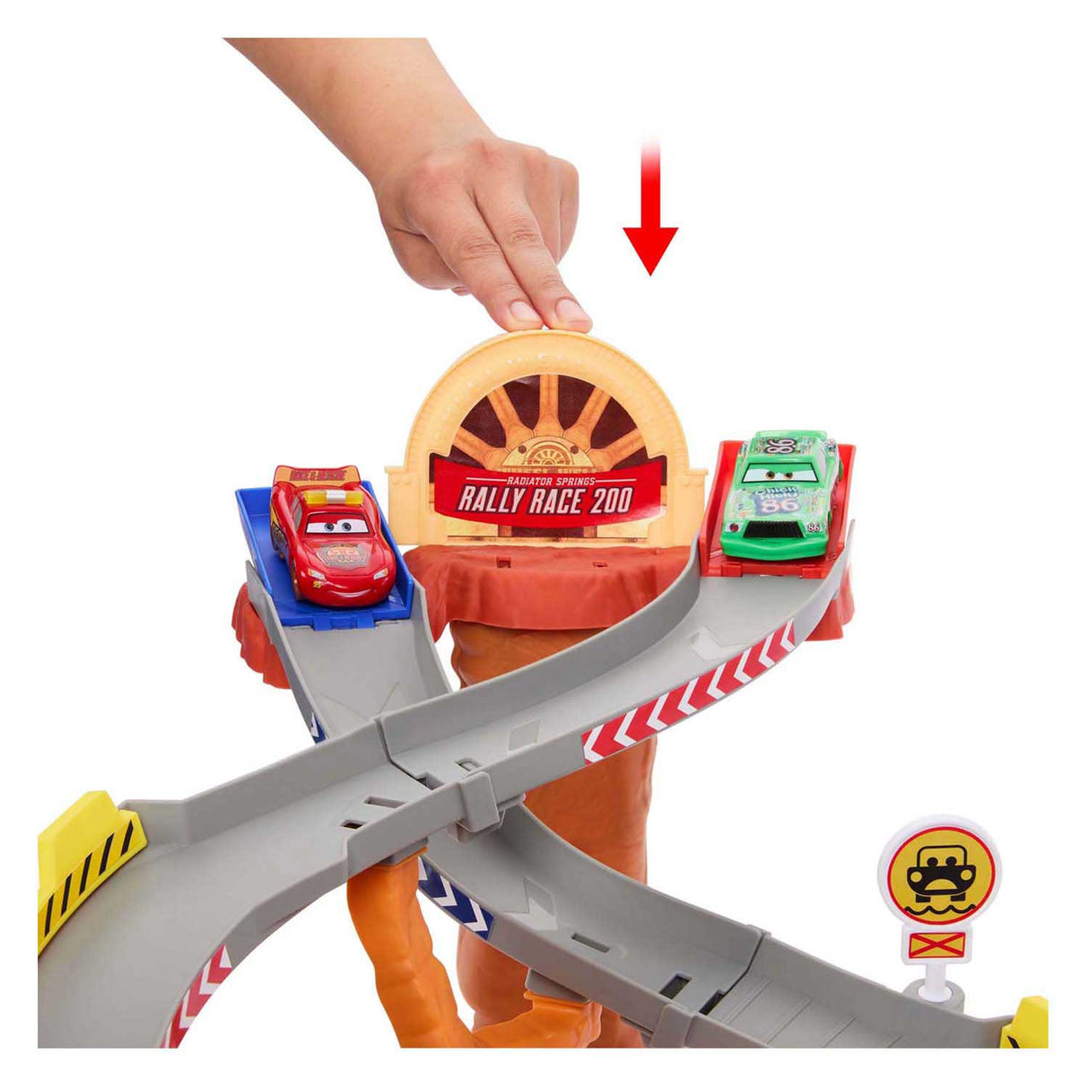 Set de juego de coches de Disney.