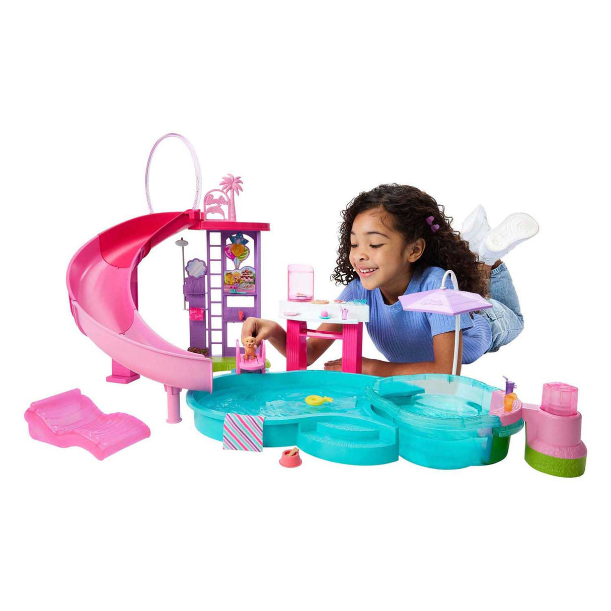 Mattel barbie dream pool - 20+ pcs.