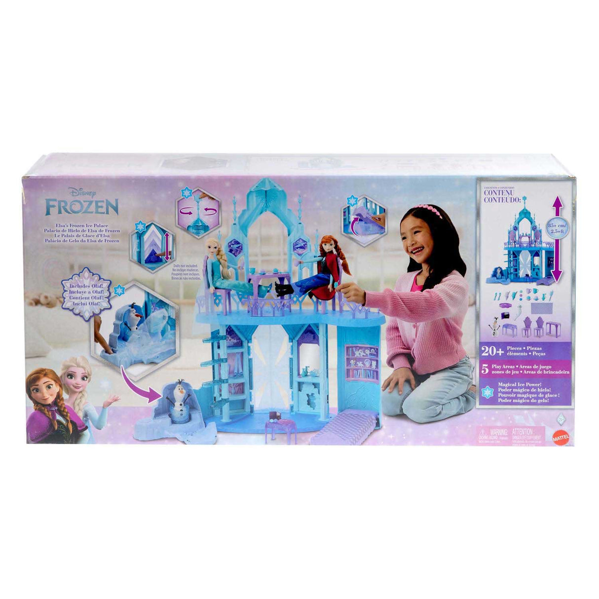 Mattel disney frozen elsa's bevroren kasteel