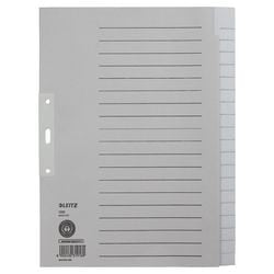 Leitz divider tabs 100 gsm 20 tabs