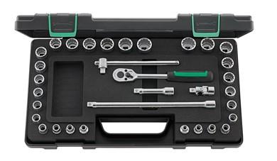 Stahlwille doppenset 12k 3 8