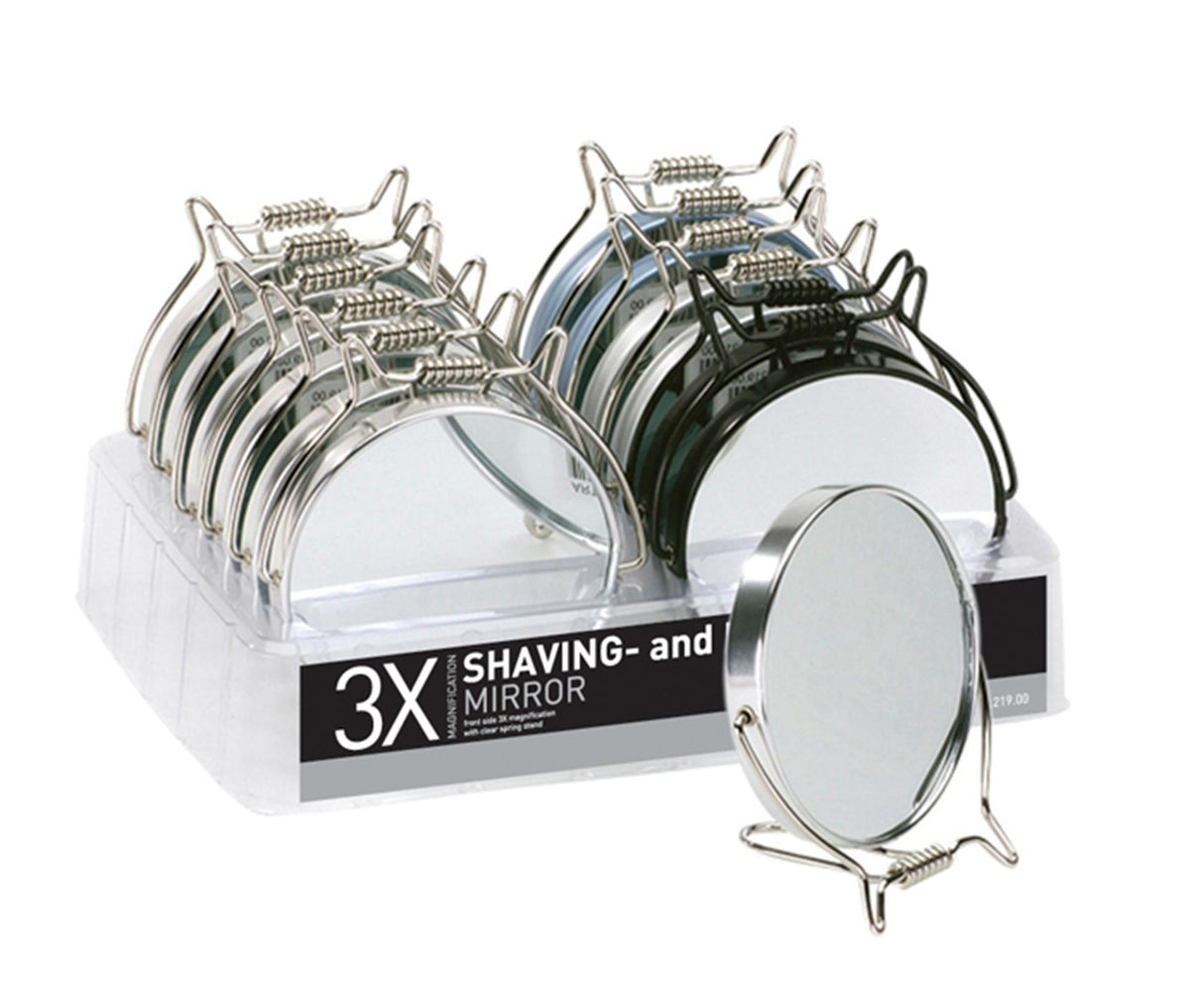 Shaving and make-up mirror ø9.5cm