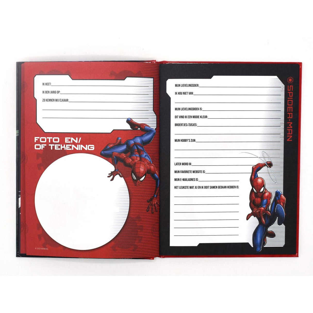 Imagebooks Freundebuch – Spiderman