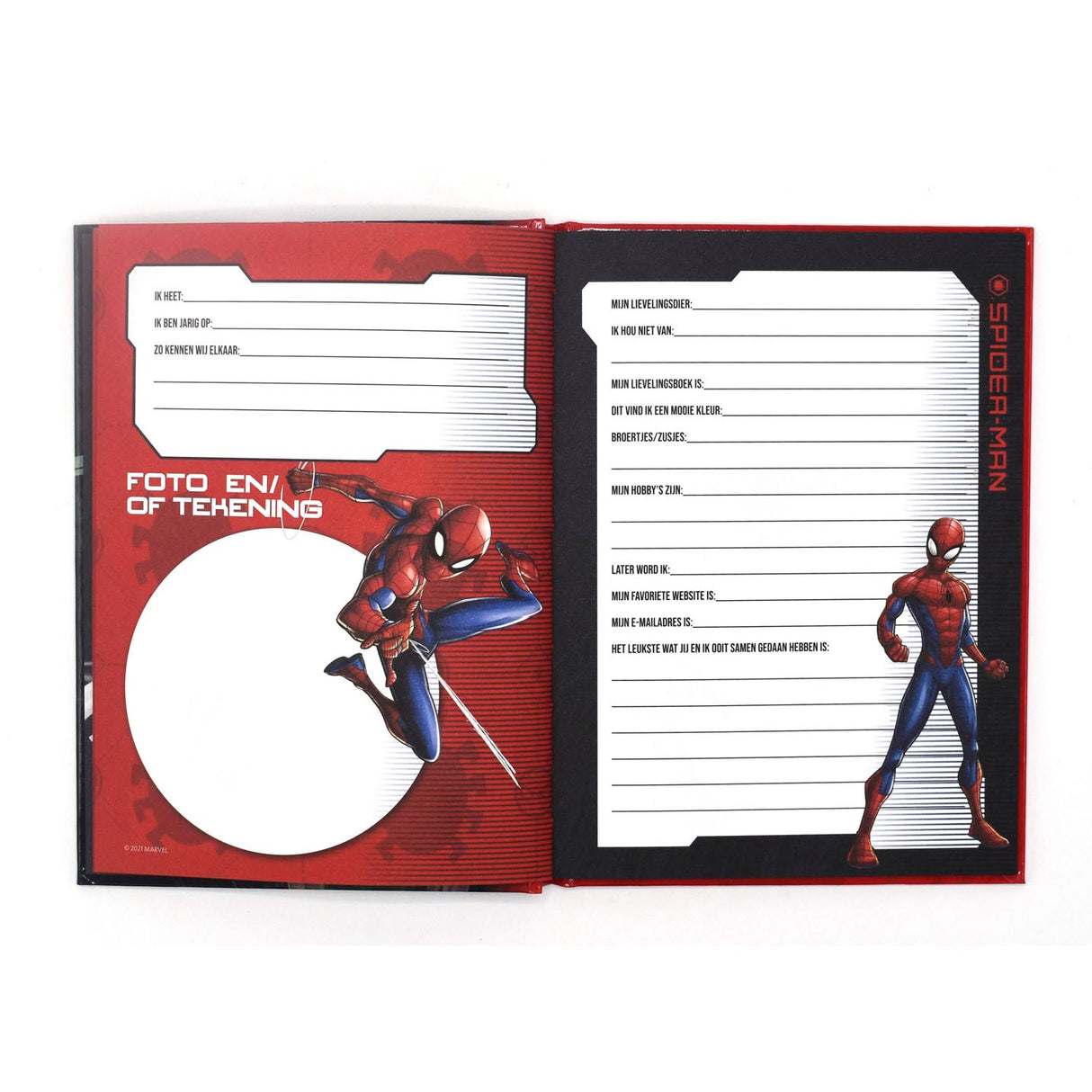 Imagebooks Freundebuch – Spiderman