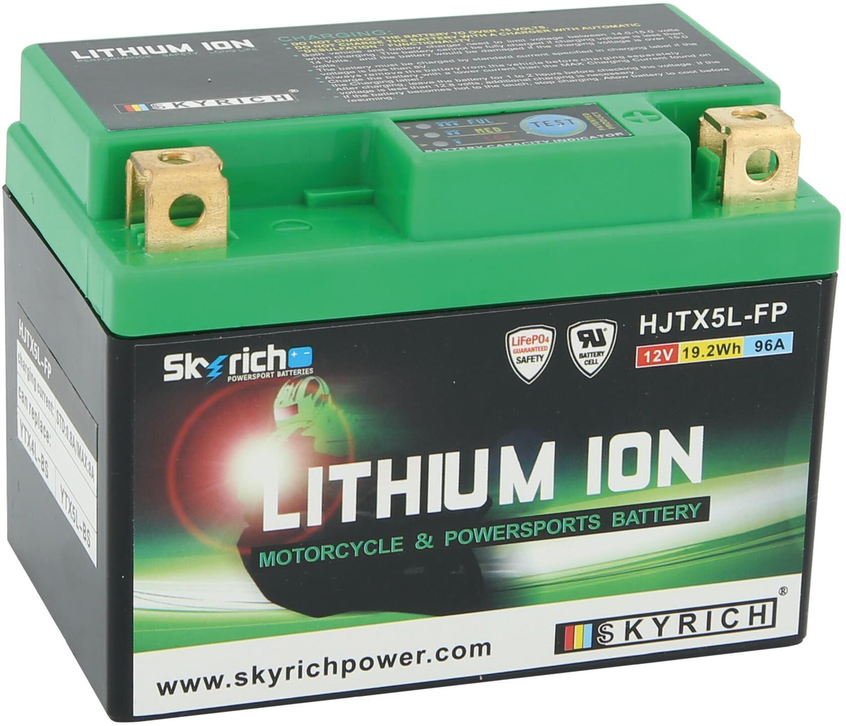Skyrich lifepo4 battery hjtx5l-fp . battery hjtx5l-fp-si lithium