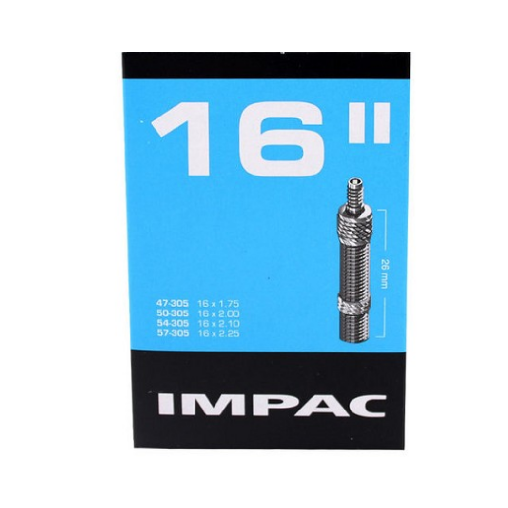 IMPAC Wewnętrzna rurka (przez Schwalbe) DV16 16x1,75 2.35 ETRO 47 57-305, zawór: Blitz Holland 26 mm