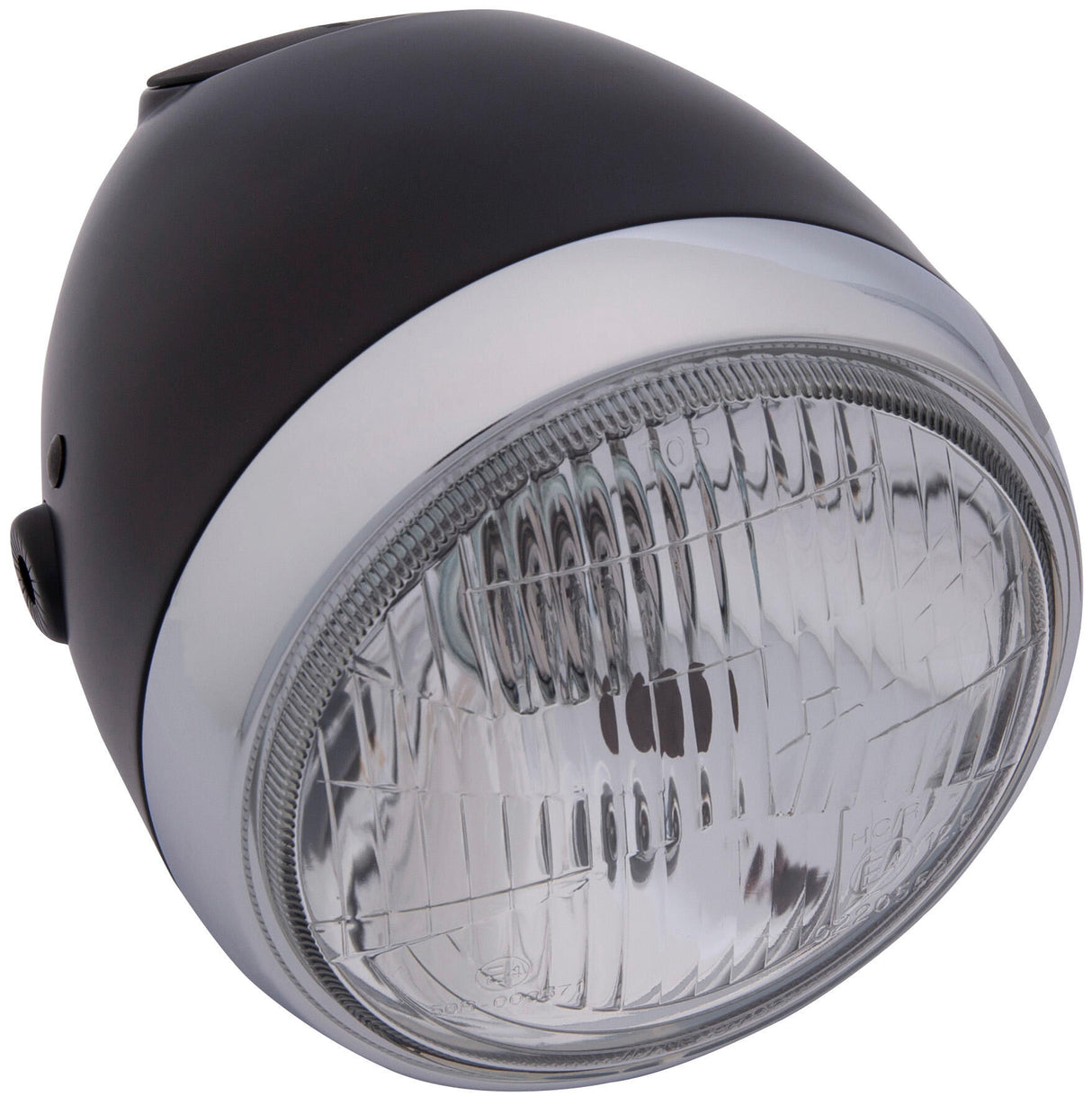 Daytona koplamp vintage headlights,vintage h4 60 55w, 5 3 4 black.