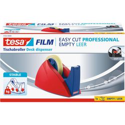 tesa easy cut tape dispenser red