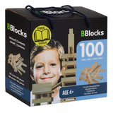 Bblocks Gradbene deske prazne, 100dlg.