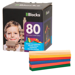 BBLOCKS -Gebäudebretter Farbe, 80DLG.