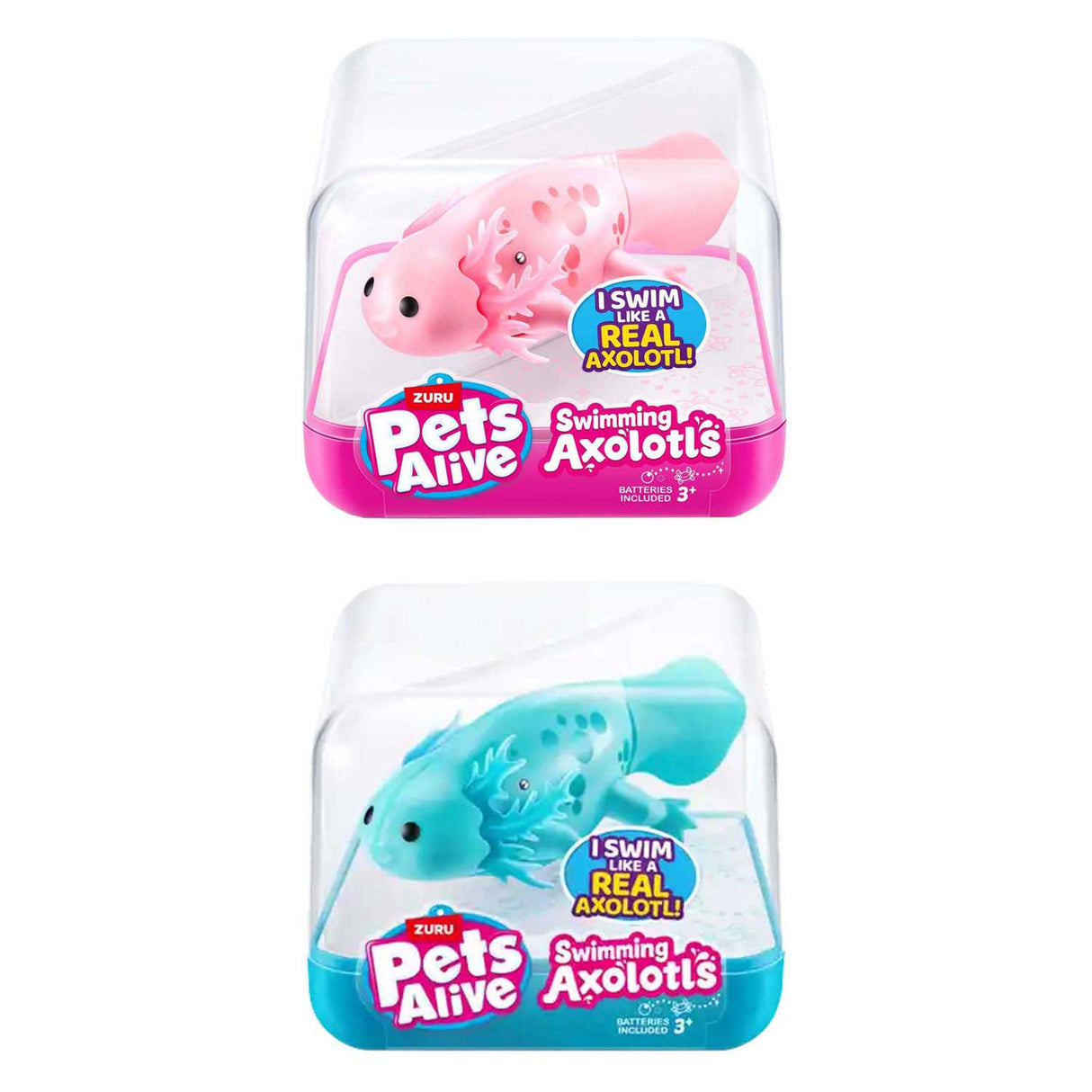 Zuru pets alive swimming axolotl assorted | 12 pieces