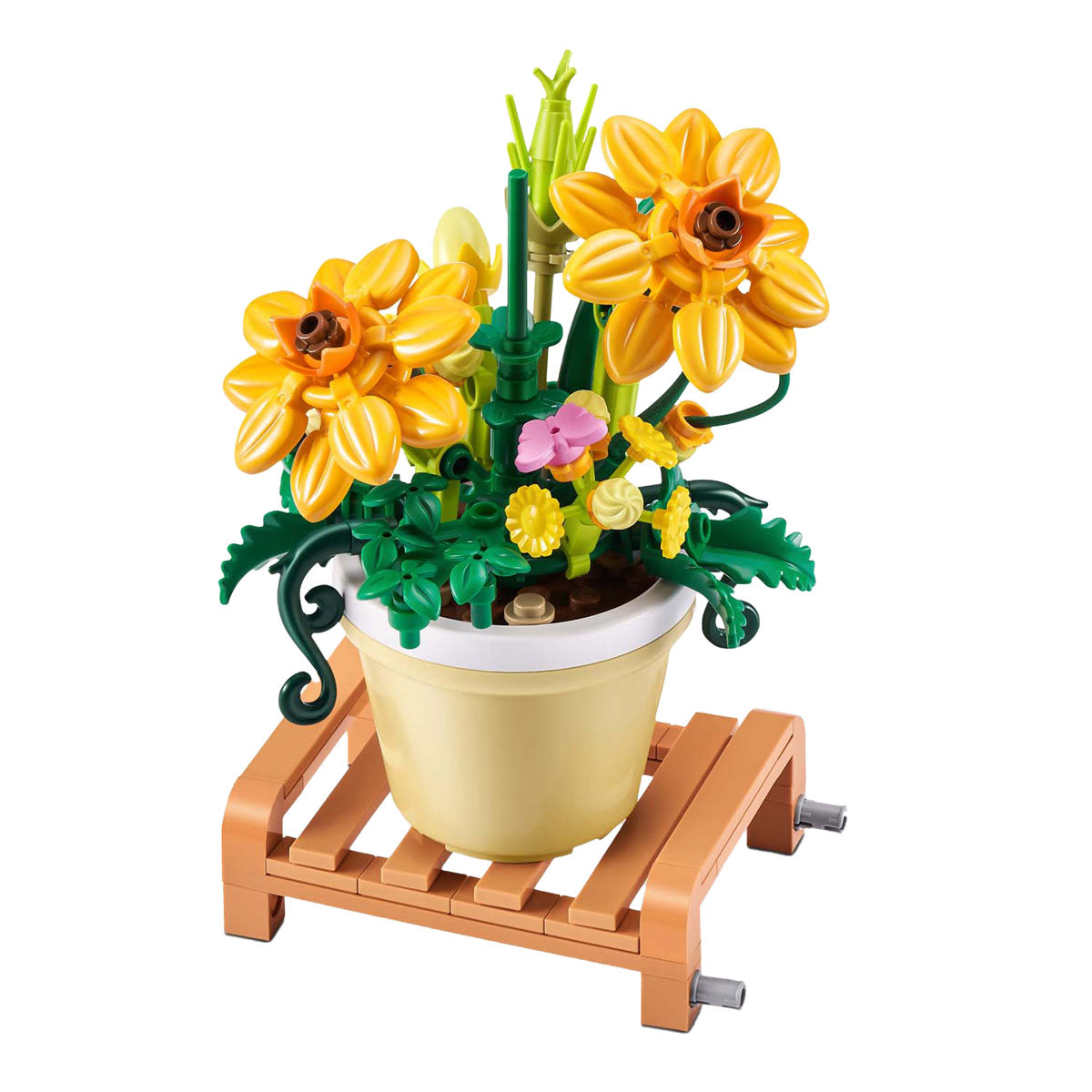 Prémiové záhradné črepníkové rastliny Zuru max - stavebnica v guli s prekvapením